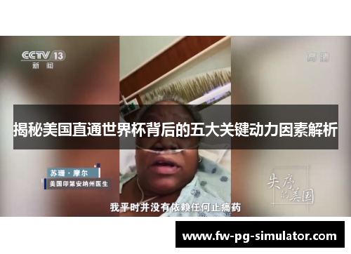 揭秘美国直通世界杯背后的五大关键动力因素解析